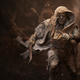 An orc running with a sword in The Lord Of The Rings: The Rings Of Power
